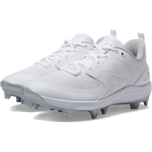 New Balance Men’s Fresh Foam 3000 V7 Molded Baseball Shoe(Pearl/White)