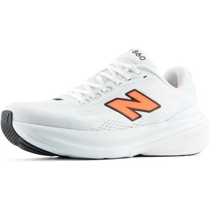 New Balance Men’s Fresh Foam X 860 V15 Running Shoe(Nb 103 White/Tangerine Heat)