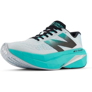 New Balance Men’s FuelCell Supercomp Trainer V3(White/Cyber Jade)