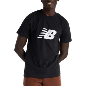 New Balance Men’s Sport Jersey Logo T-Shirt(Black)