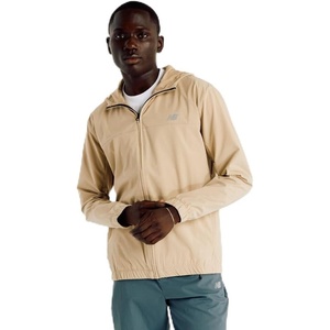 New Balance Men’s Woven Full Zip Jacket(Stoneware)