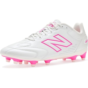 New Balance Unisex Adult 442 Team Fg V3(Sea Salt/Pink Heat)