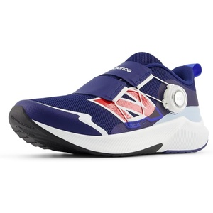 New Balance Unisex-Child Dynasoft Reveal V4 Boa Running Shoe(Blue Oyster/Blue Bird)