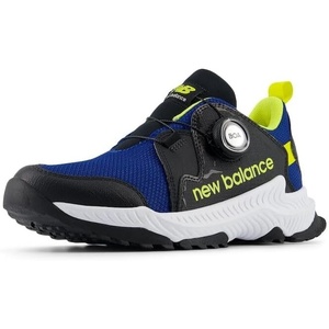 New Balance Unisex-Child Dynasoft Trail Magic V1 Boa Running Shoe(Atlantic Blue/Firefly/Black)