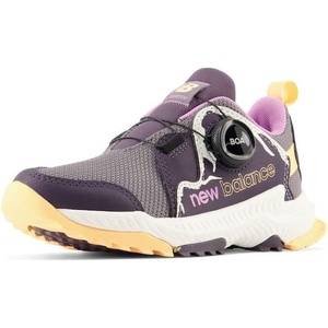 New Balance Unisex-Child Dynasoft Trail Magic V1 Boa Running Shoe(Zinc/Interstellar/Solar Flare)