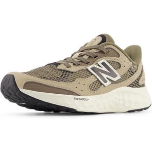 New Balance Unisex-Child Fresh Foam Arishi V4 Tiralux Bungee(Stoneware/Thunder Brown)