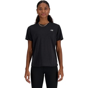 New Balance Women’s Athletics T-shirt(Black Heather)