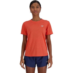 New Balance Women’s Athletics T-shirt(Neo Flame Heather)