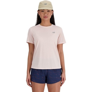 New Balance Women’s Athletics T-shirt(Quartz Pink Heather)
