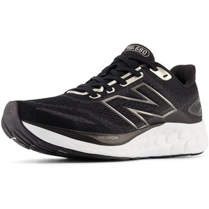 New Balance Women’s Fresh Foam 680 V8(Black/Light Gold Metallic/Black Metallic)