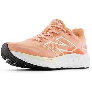 New Balance Women’s Fresh Foam 680 V8(Peach Nectar/White/Permafrost)