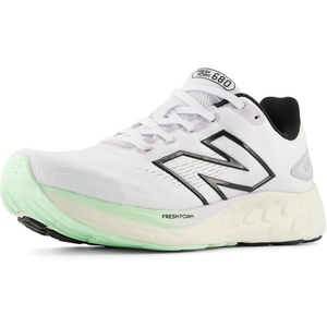 New Balance Women’s Fresh Foam 680 V8(White/Grey Matter/Taro)