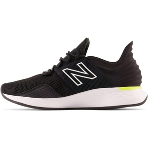 New Balance Women’s Fresh Foam Roav Running Shoe(Black/White/Bright Lapis)