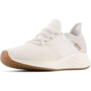 New Balance Women’s Fresh Foam Roav Running Shoe(Paper White/Gum)