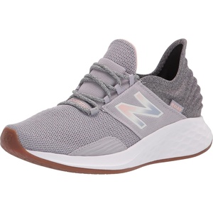 New Balance Women’s Fresh Foam Roav Running Shoe(Whisper Grey/Oyster Pink)