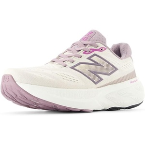 New Balance Women’s Fresh Foam X 880v15 Running Shoe(Linen/Dark Ice Wine/Passion Fruit)