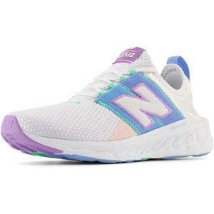 New Balance Women’s Fresh Foam X Cruz Artisan V3(White/Coastal Blue/Lime Leaf)