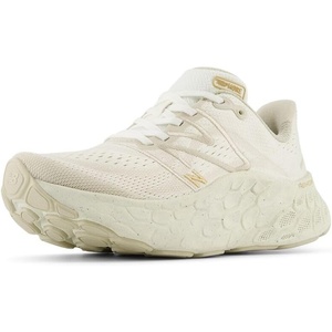 New Balance Women’s Fresh Foam X More V4 Running Shoe(Angora/Sea Salt/Moonbeam)