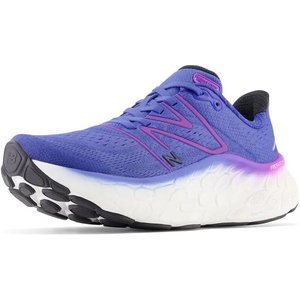 New Balance Women’s Fresh Foam X More V4 Running Shoe(Marine Blue/Cosmic Rose)