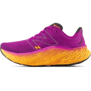 New Balance Women’s Fresh Foam X More V4 Running Shoe(Purple Punch/Hot Marigold)