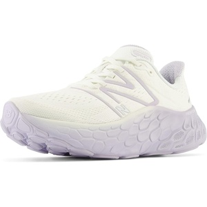 New Balance Women’s Fresh Foam X More V4 Running Shoe(Sea Salt/Grey Violet)