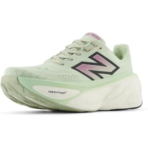 New Balance Women’s Fresh Foam X More V5(Natural Mint/Purple Fuchsia/Black)