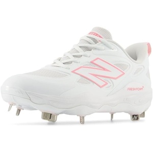 New Balance Women’s Fresh Foam X Velo V4 Metal(White/Ultra Pink)