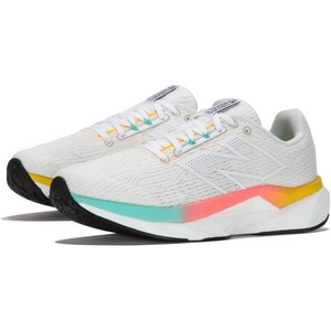 New Balance Women’s FuelCell Propel V5(White/Cyber Jade/Ginger Lemon)