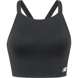New Balance Womens New Balance Seamless Sports Bra(Black)