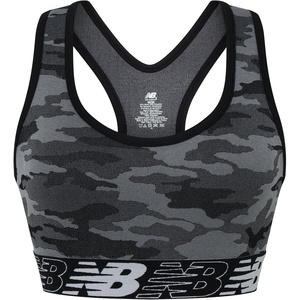 New Balance Women’s New Balance Seamless Sports Bra(Camo Black)