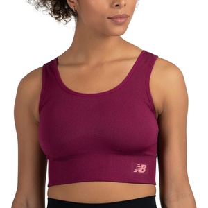 New Balance Women’s New Balance Seamless Sports Bra(Deep Jewel)