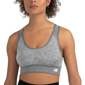 New Balance Women’s New Balance Seamless Sports Bra(Grey)