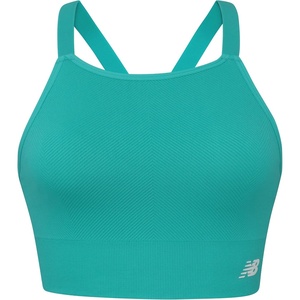 New Balance Womens New Balance Seamless Sports Bra(Reef)