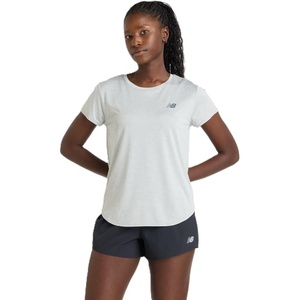 New Balance Women’s Sport Core Heather T-Shirt(Athletic Grey)