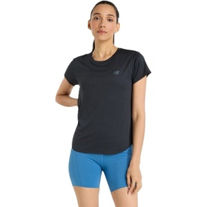 New Balance Women’s Sport Core Heather T-Shirt(Black Heather)