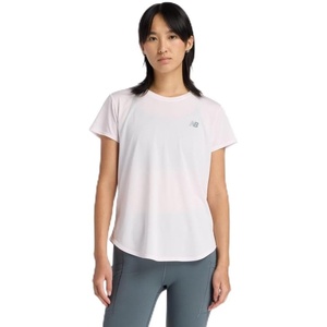New Balance Women’s Sport Core Heather T-Shirt(Pink Salt)