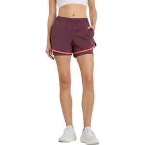 New Balance Women’s Sport Essentials 2-in-1 Short 3″(Faded Plum)