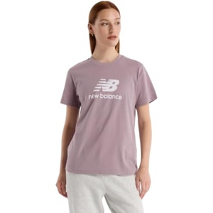 New Balance Women’s Sport Essentials Jersey Logo T-Shirt(Ice Wine)