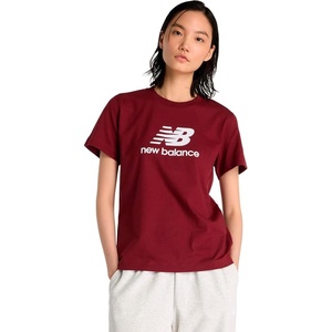 New Balance Women’s Sport Essentials Jersey Logo T-Shirt(Monarch Burgundy (611))