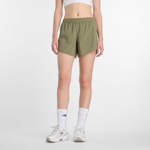 New Balance Womens Sport Short 5″(Dark Olivine)