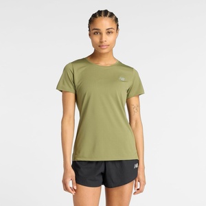 New Balance Women’s Sport Short Sleeve(Dark Olivine)