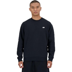 New Balance mens Sport Essentials Fleece Crew(Black)