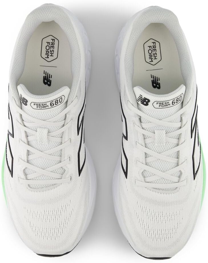 image:imageNew Balance Mens Fresh Foam 680 V8ReflectionGrey MatterElectric Jade