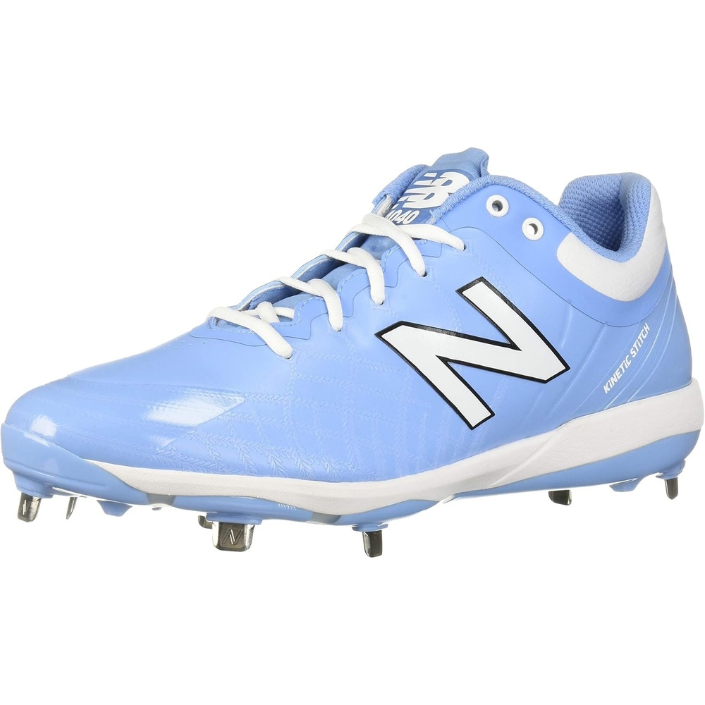 image:imageNew Balance Mens 4040 V5 Metal Baseball ShoeBaby BlueWhite