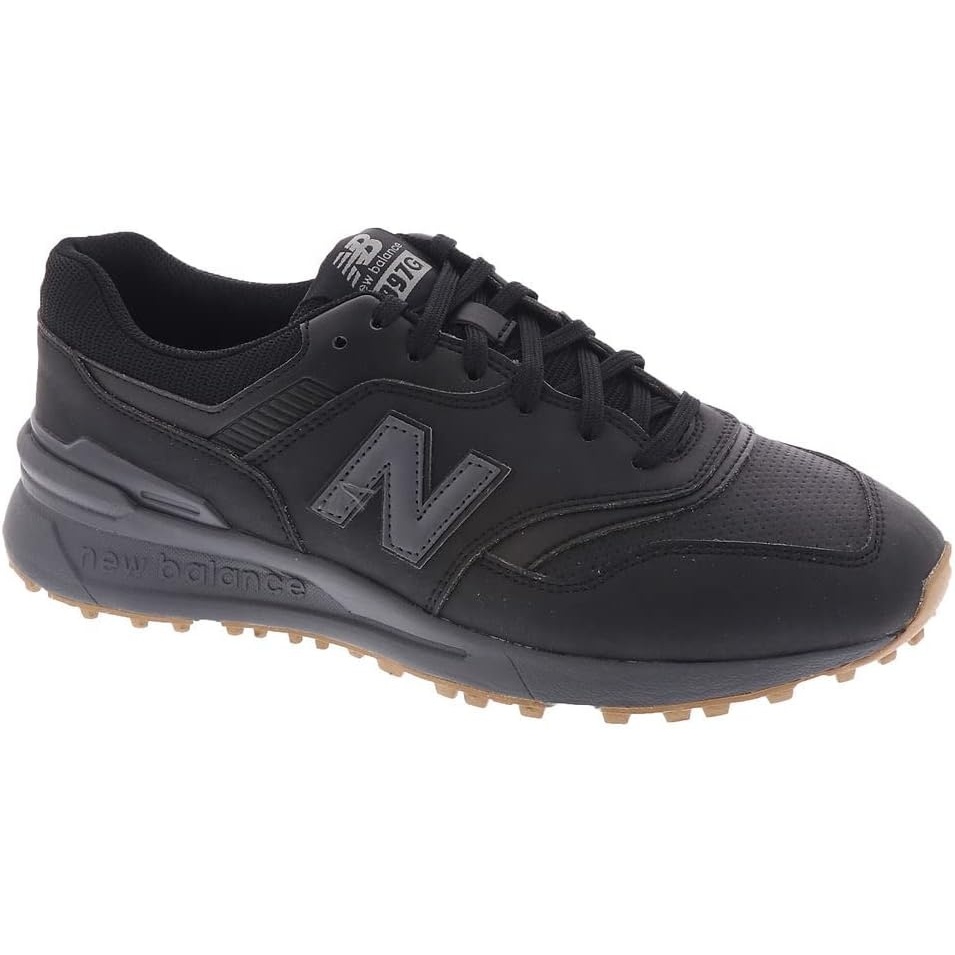 image:imageNew Balance Mens 997 Spikeless Golf ShoeBlackGrey