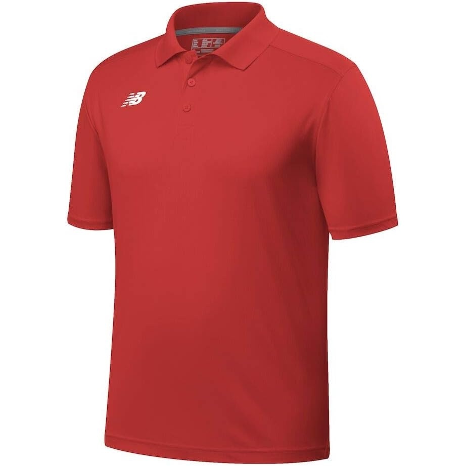 image:imageNew Balance Mens Baseball Tech PoloTeam Red