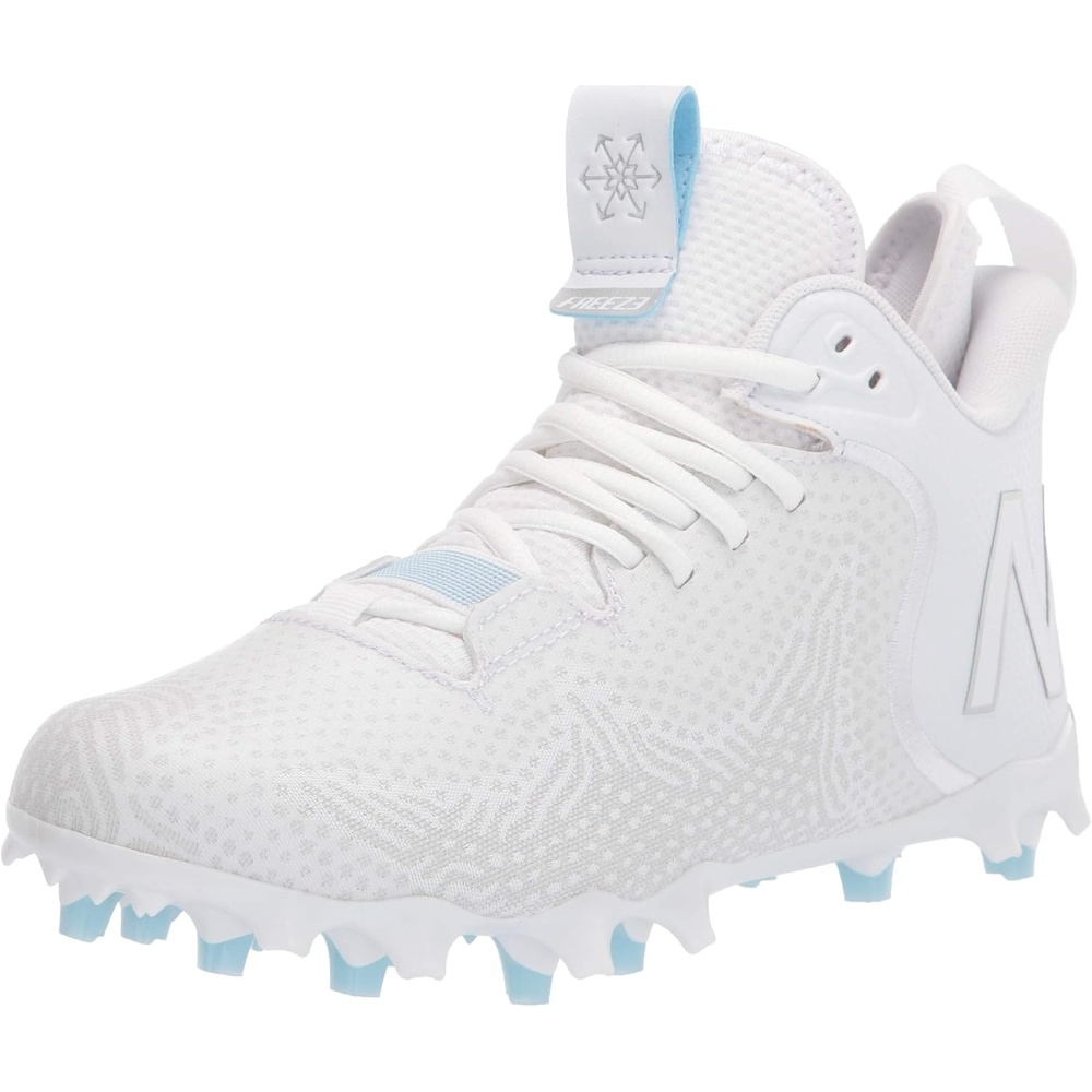 image:imageNew Balance Mens Freezelx V3Lacrosse ShoeWhiteGrey