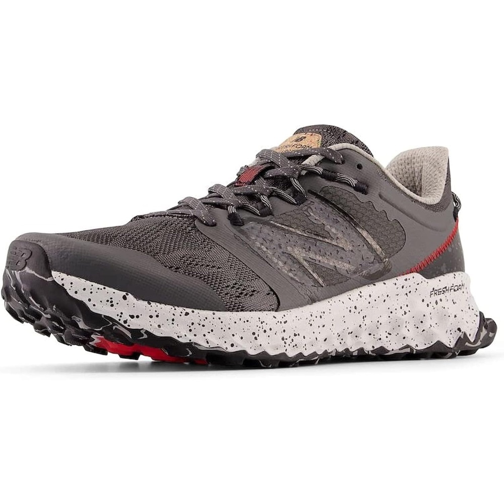 image:imageNew Balance Mens Fresh Foam Garo V1Trail Running ShoeMagnetTrue RedBlack