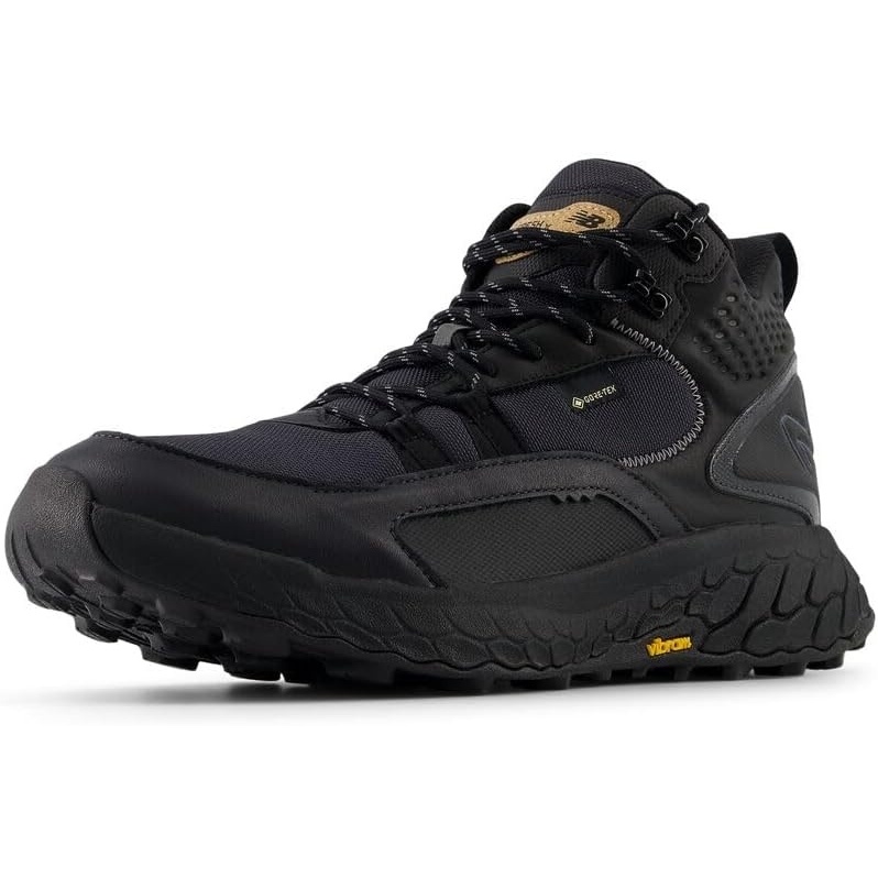 image:imageNew Balance Mens Fresh Foam X Hierro V1 MidCut Trail RunnersBlackCastlerockPhantom