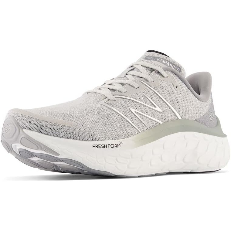 image:imageNew Balance Mens Fresh Foam X Kaiha Road Running ShoesLight AluminumSteelSilver Metalic
